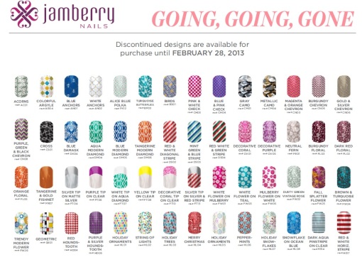 jamberry discontinued 1